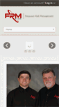 Mobile Screenshot of frmrisk.com